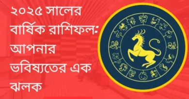 ২০২৫ সালের বার্ষিক রাশিফল